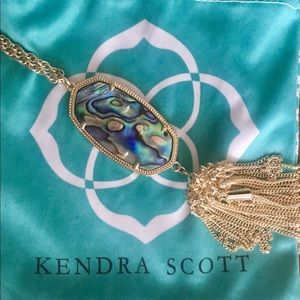 Kendra Scott Rayne Necklace in Abalone Shell